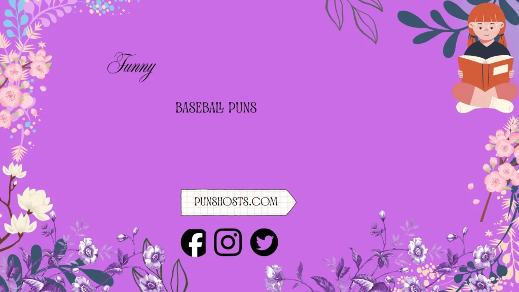 funny baseball puns
